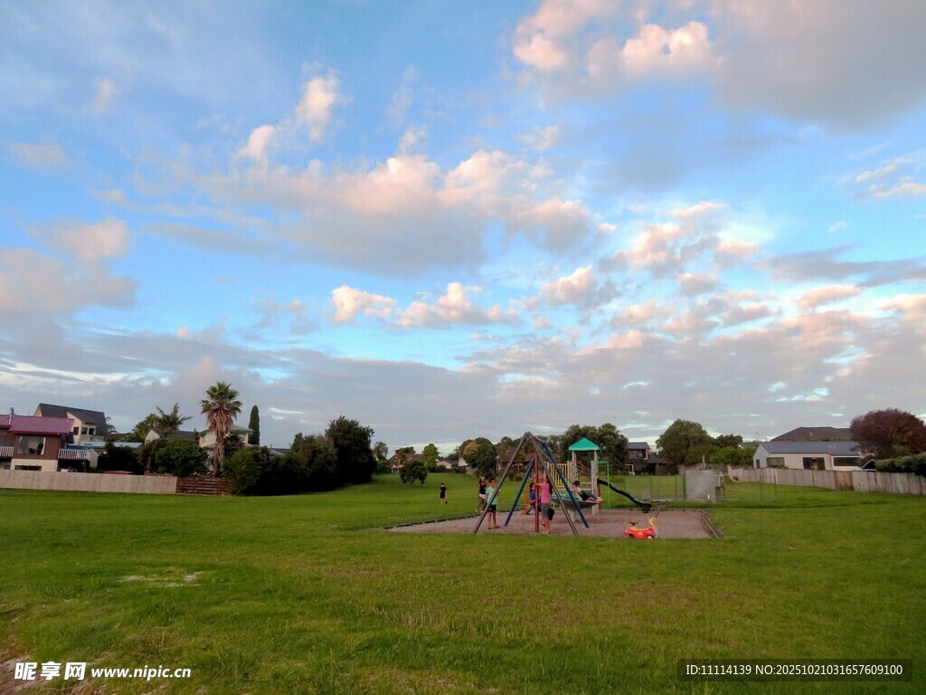 奥克兰海边小镇风景