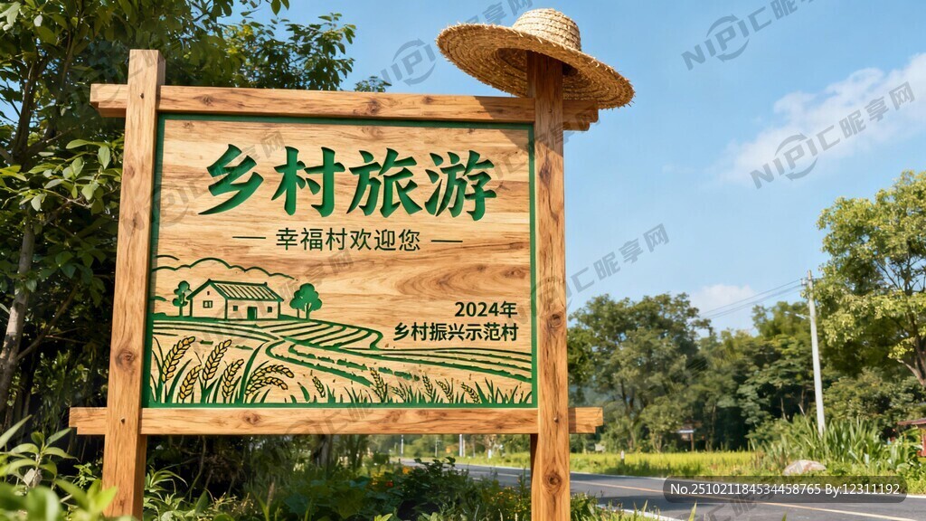 乡村旅游立标