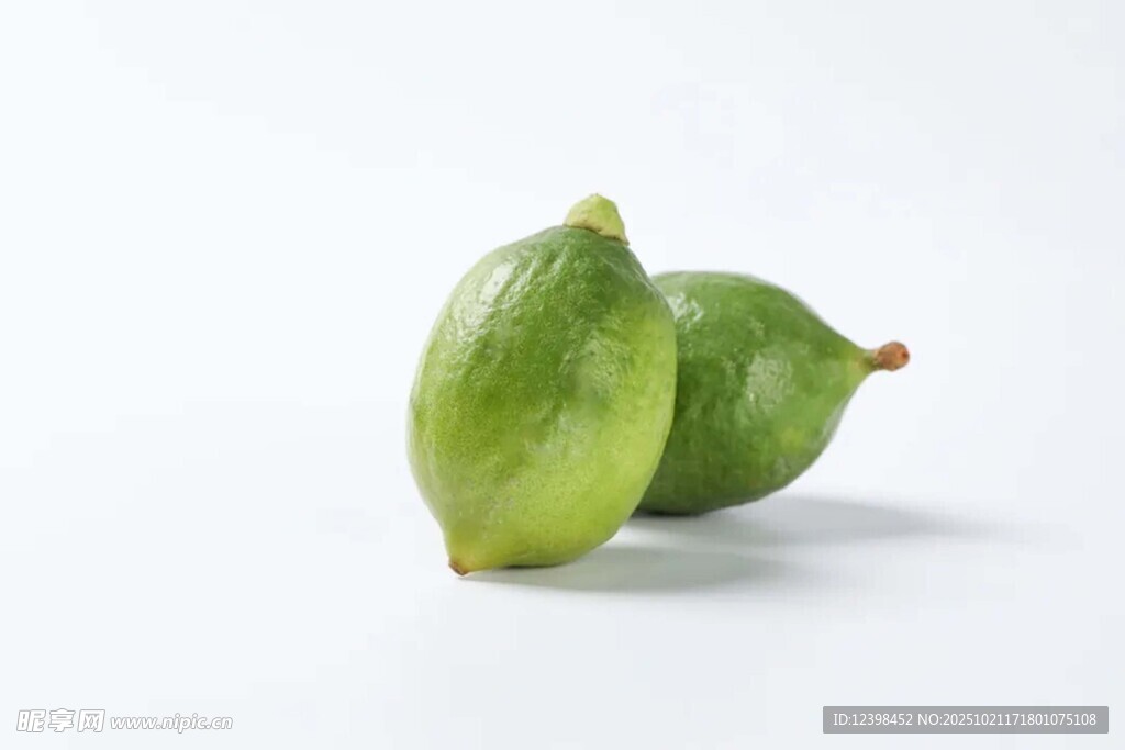 两个青嫩的果实