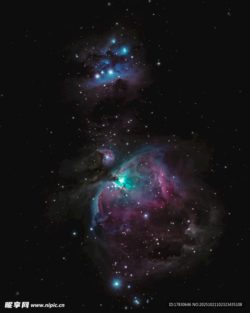 绚丽星云奇观