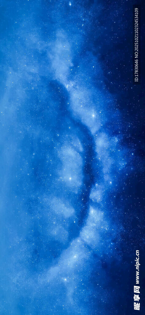 蓝色梦幻纹理背景