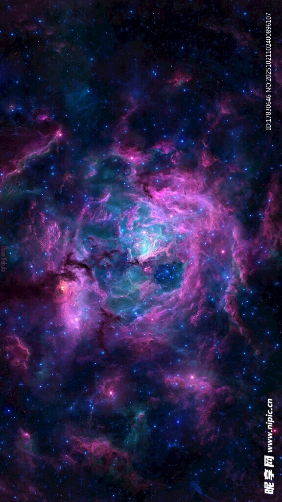 梦幻绚丽的宇宙星云景观