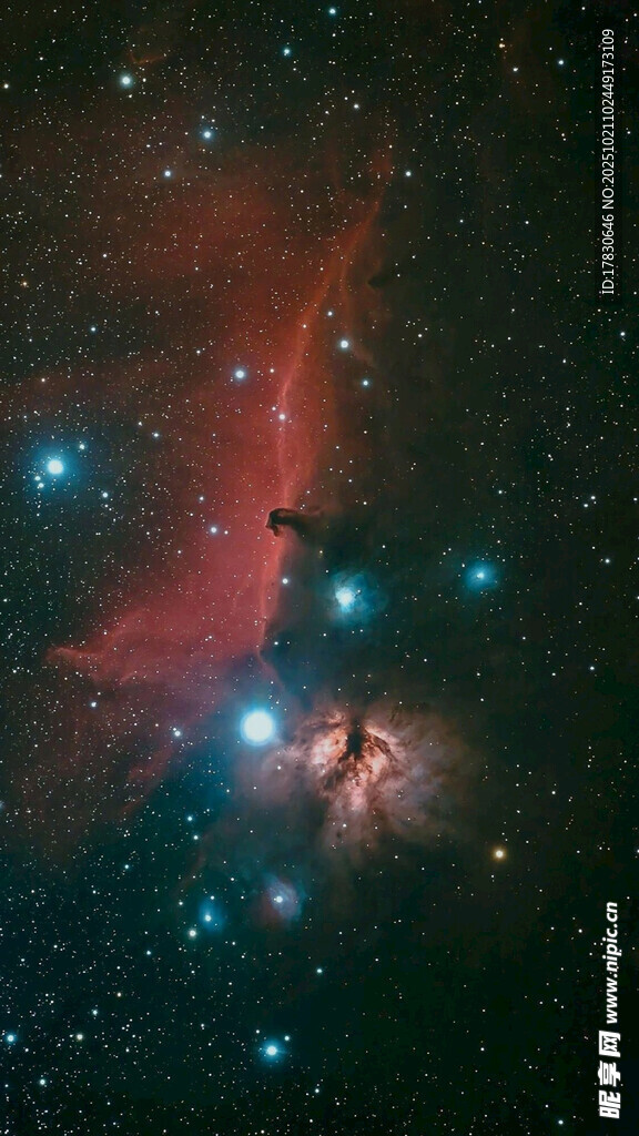 绚丽星云宇宙奇观