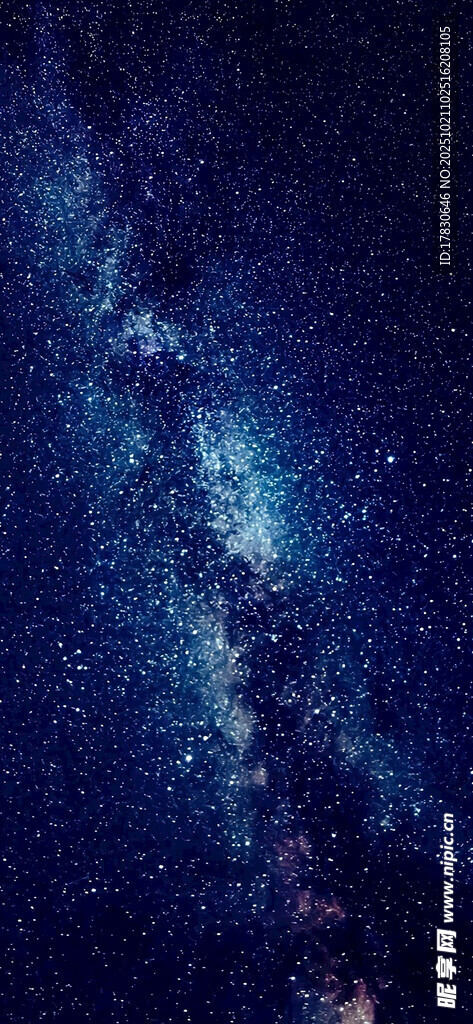 璀璨星空夜景