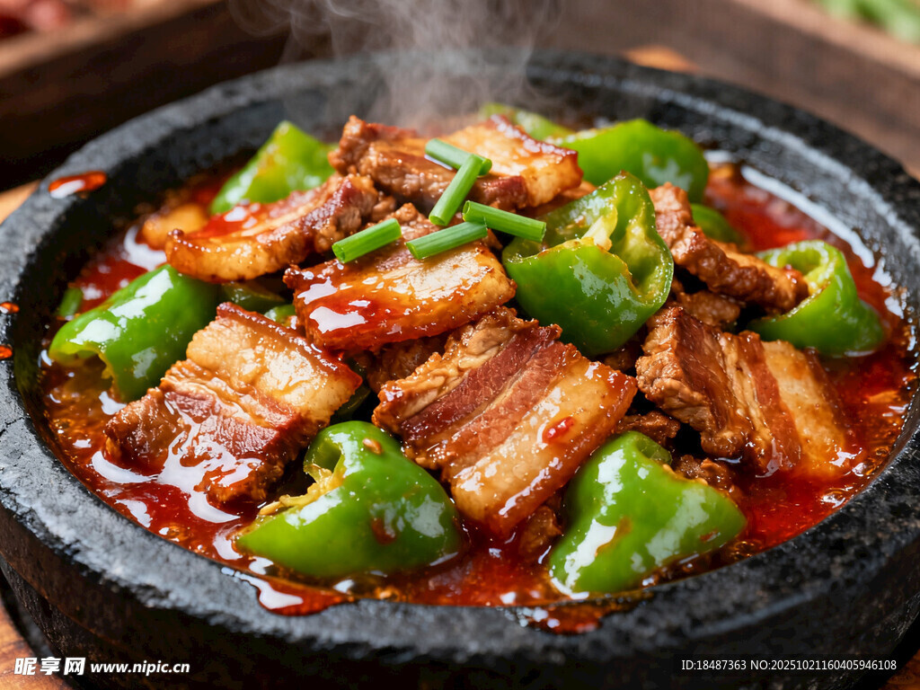 辣椒五花肉