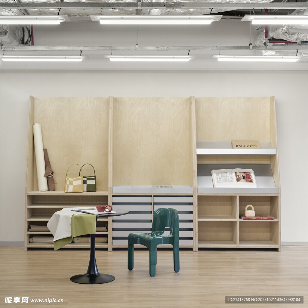 现代简约风办公展示空间