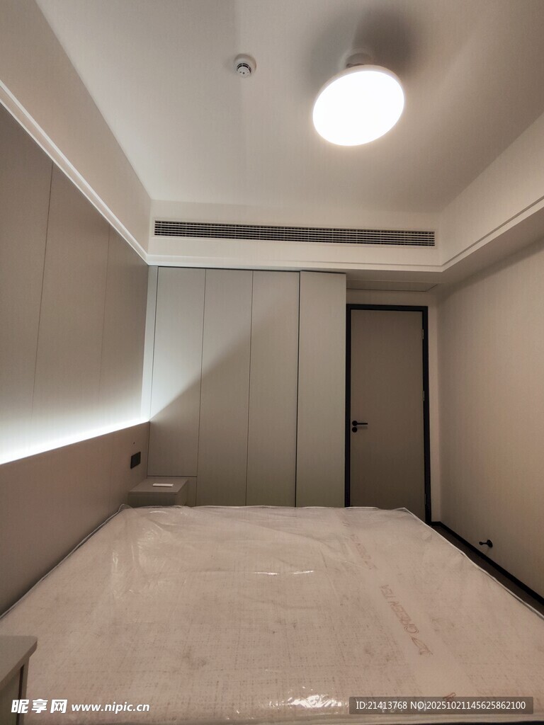 简约卧室室内场景展示