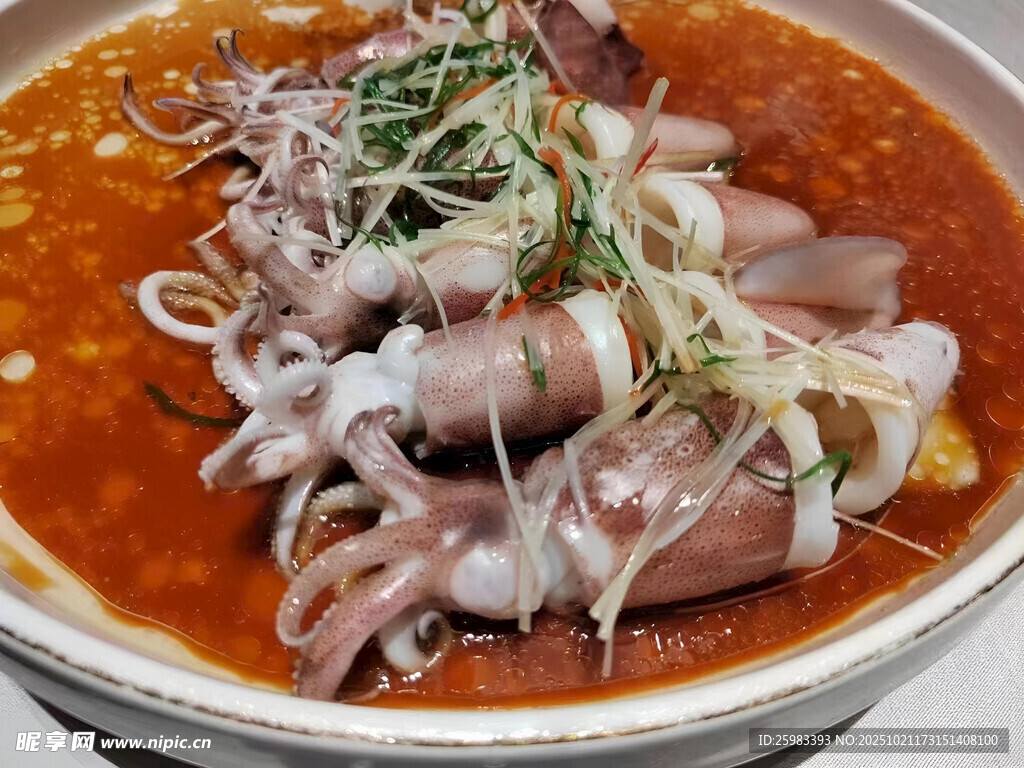 香辣鱿鱼
