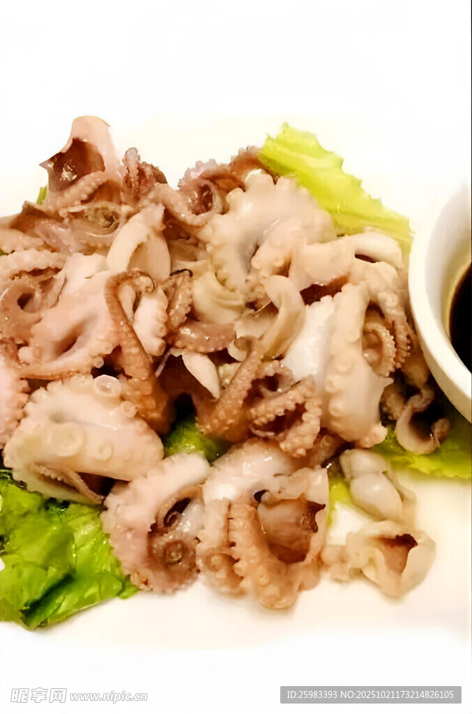 白灼鱿鱼