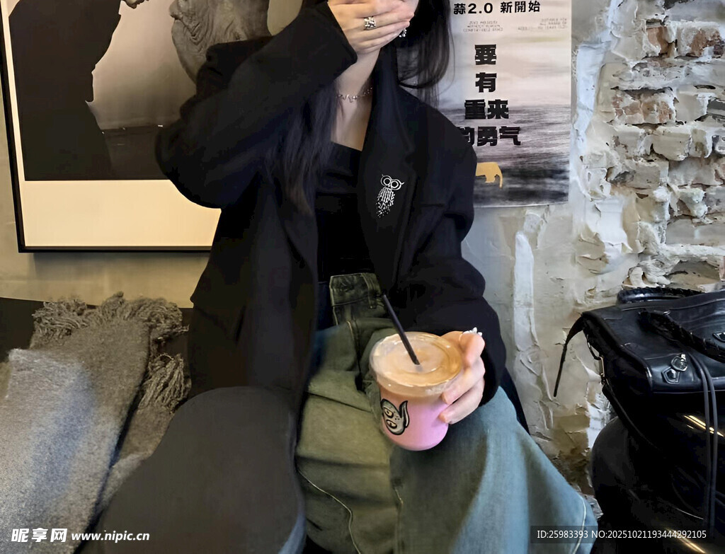 休闲的女孩