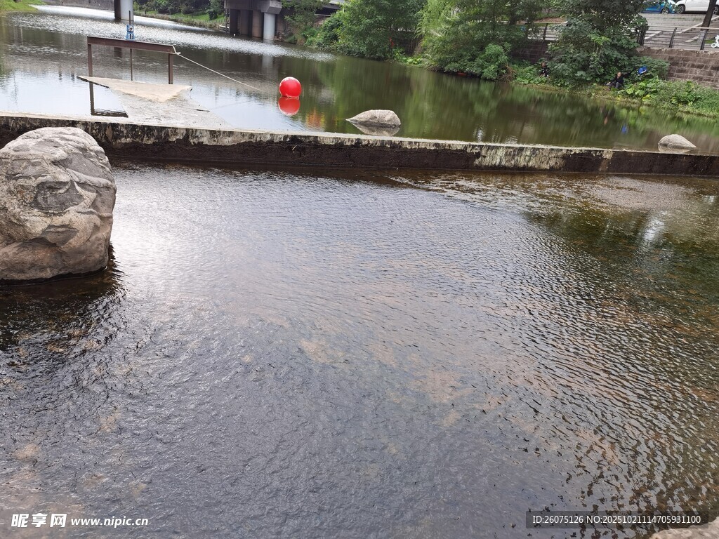 宁静溪边风景