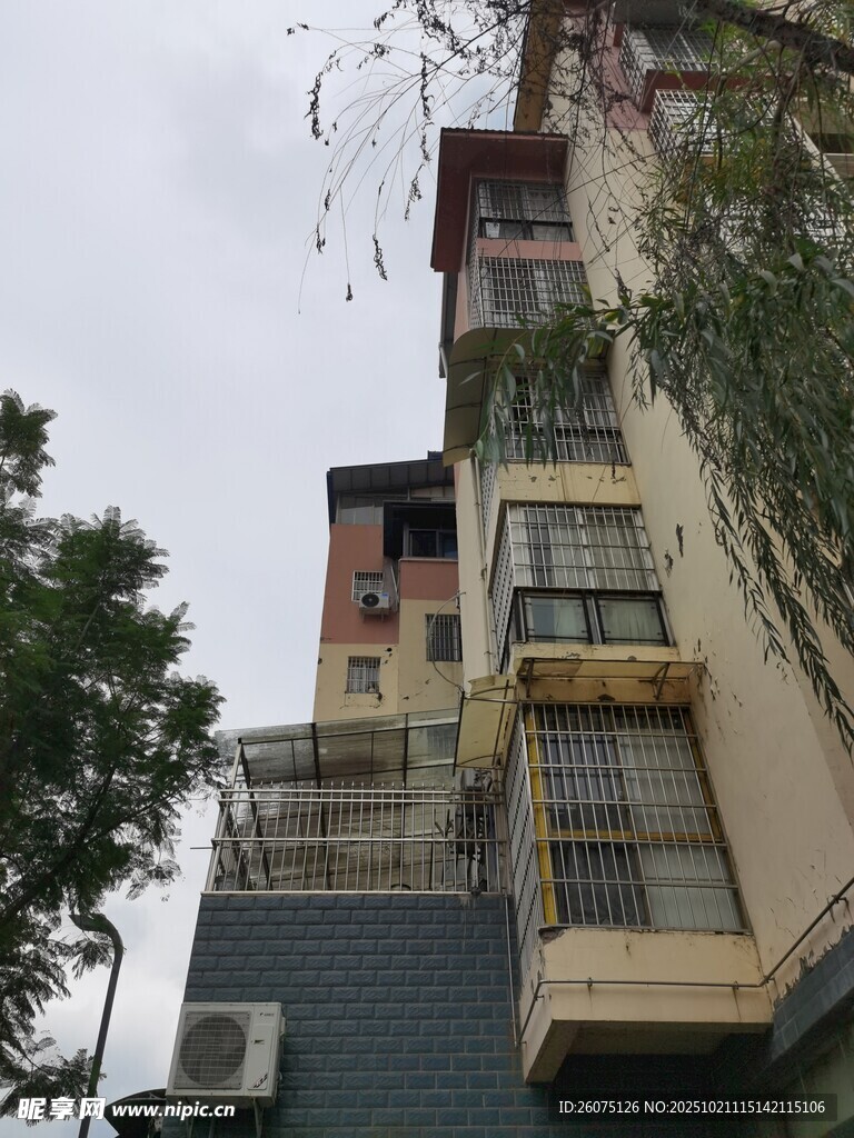 多层住宅建筑外观景观