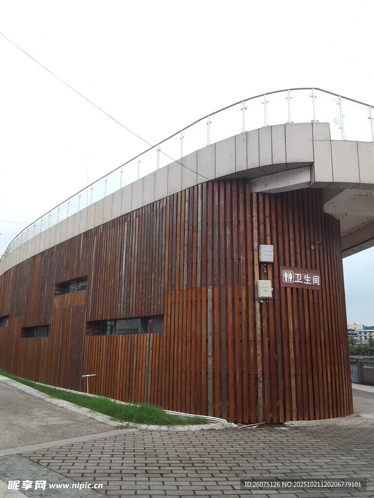 现代风格木质外观建筑