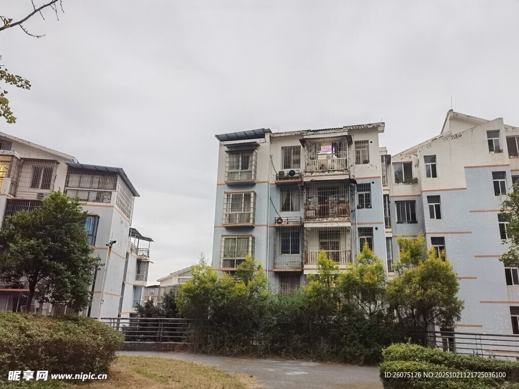 现代风格多层住宅景观