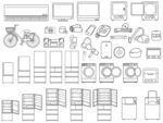 家居电器与用品轮廓图