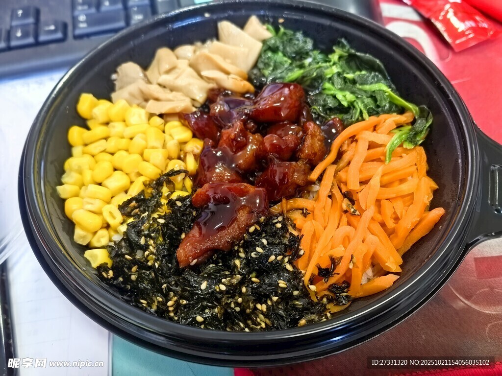 美味韩式拌饭