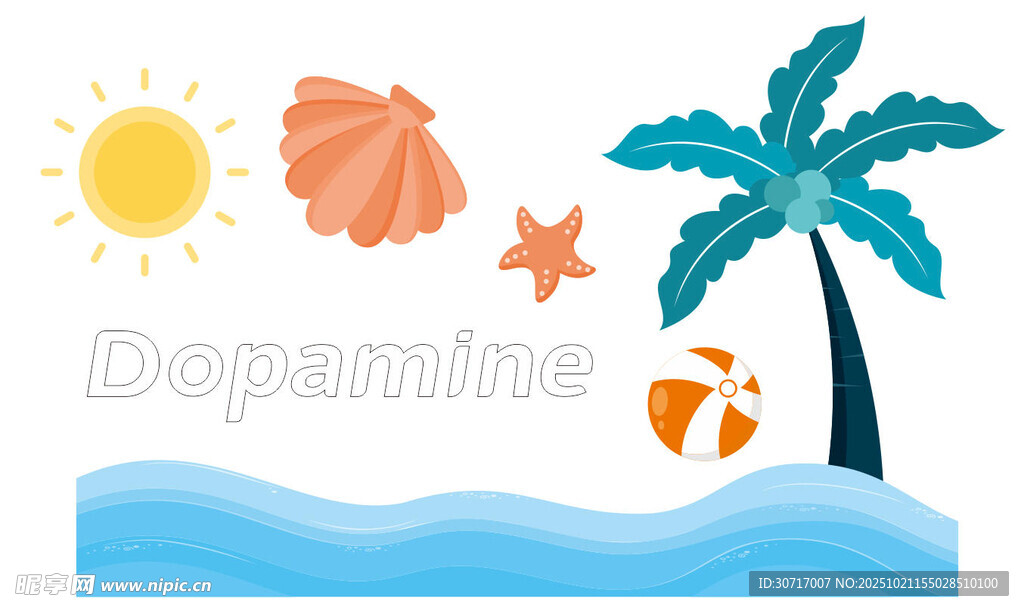 海浪素材矢量图