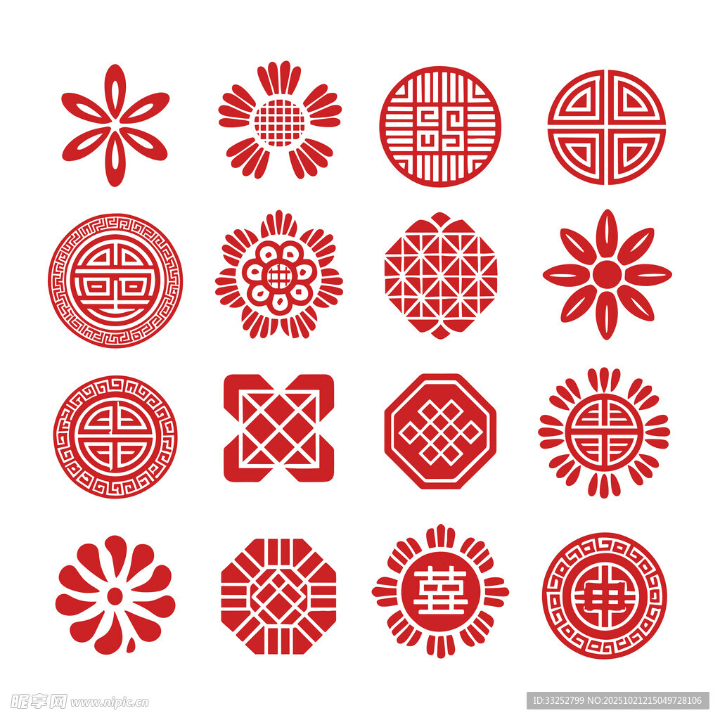 传统花纹图案