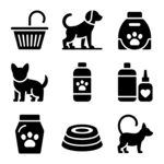 宠物用品图标 