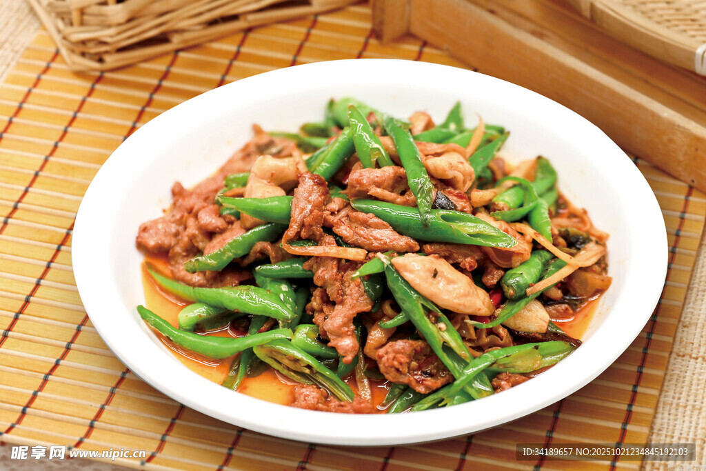 青椒炒肉丝