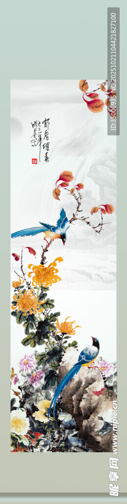 花鸟水墨画艺术作品展示