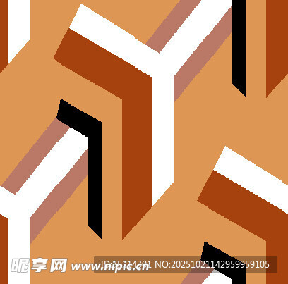 几何图案拼接背景