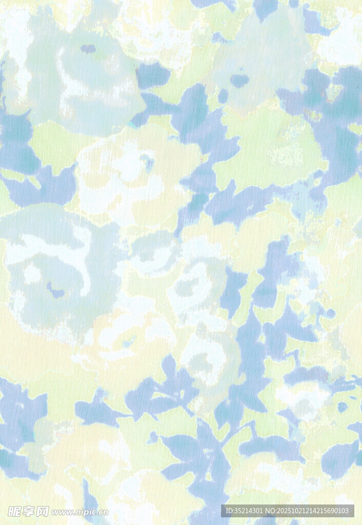 淡彩抽象花纹背景图