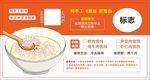 馄饨宣传展板海报