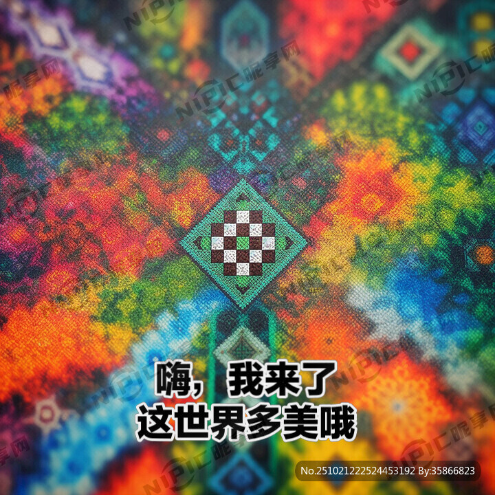 嗨 我来了 这世界多美哦