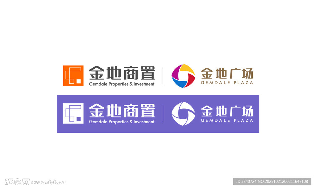 南京河西金地广场logo
