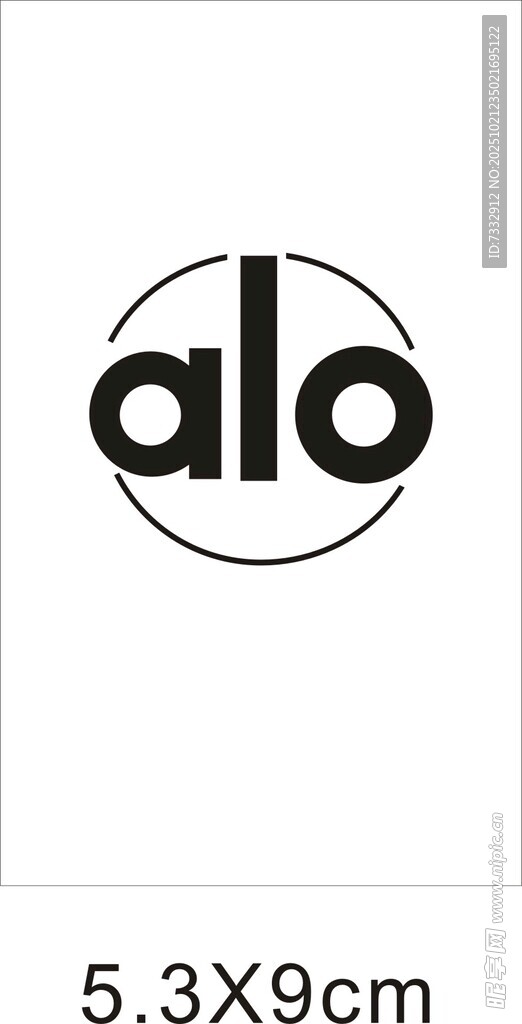 alo品牌标志图案