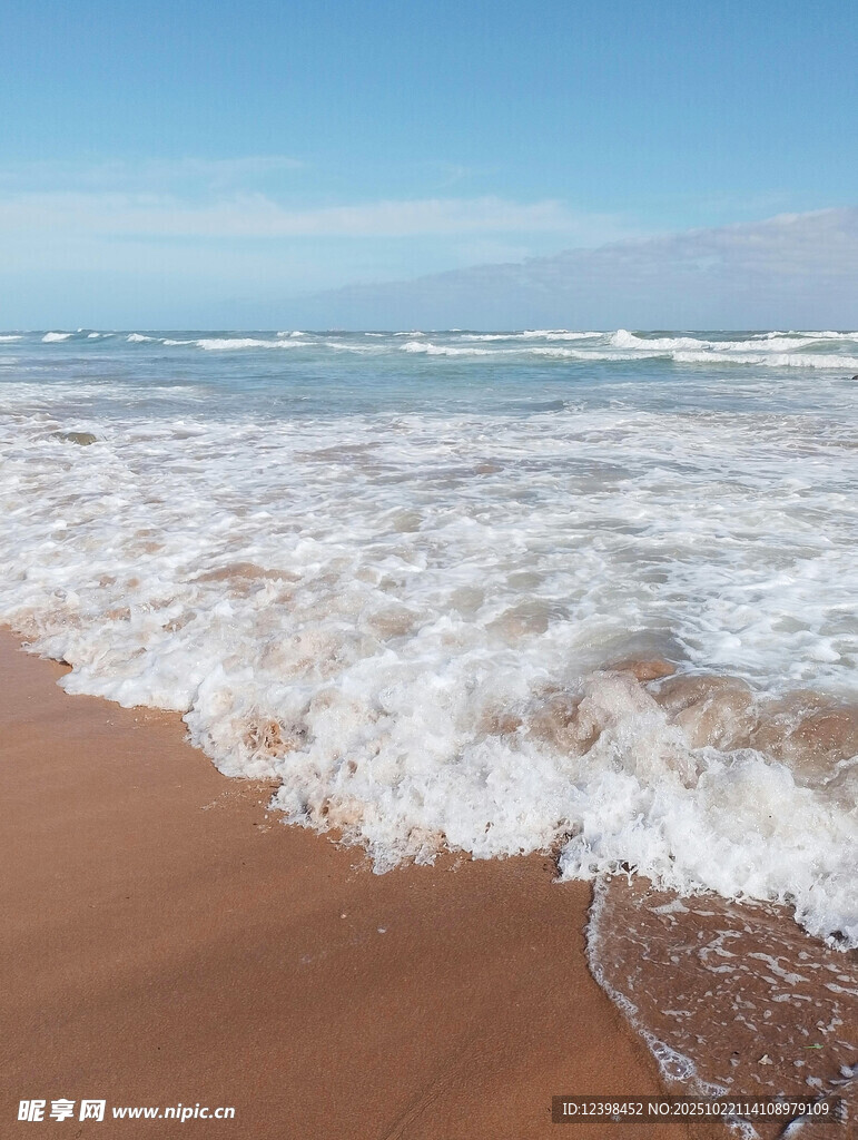 沙滩海浪