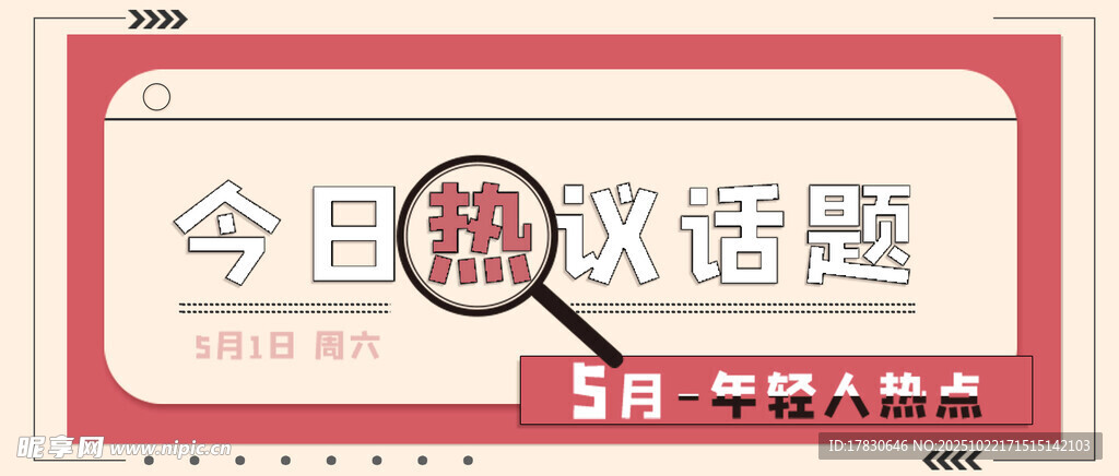 今日热文话题推荐