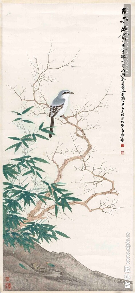 中式古典画花鸟画