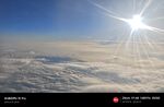 高空之上的壮丽云海景观