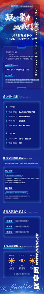 业绩大会未来科技ai长图