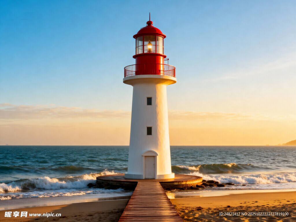 海边灯塔