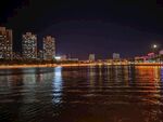 劳动湖城市河畔璀璨夜景2