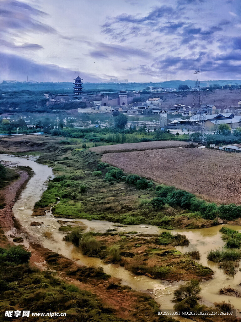 河谷城市
