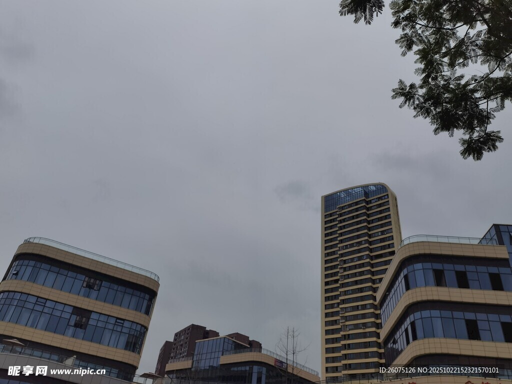 城市建筑群景观