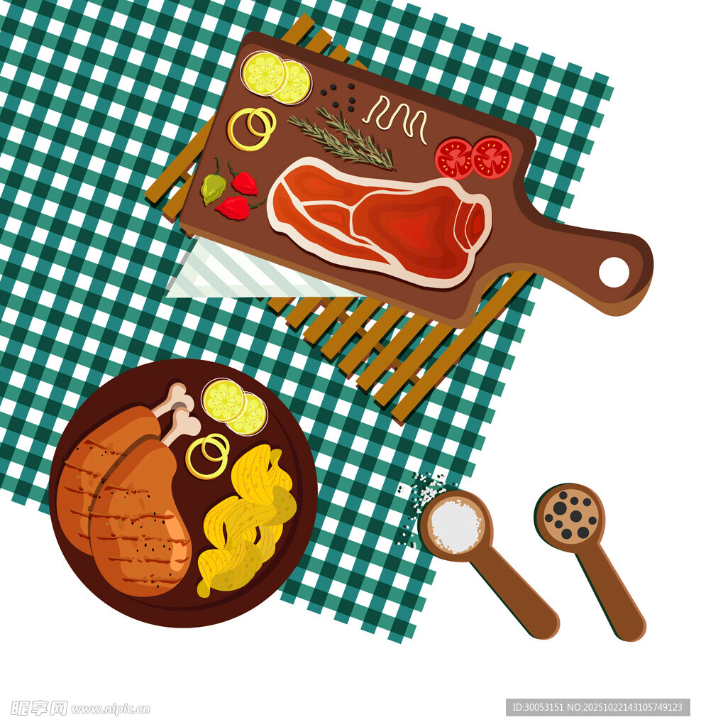 美味西餐食材与烹饪器具