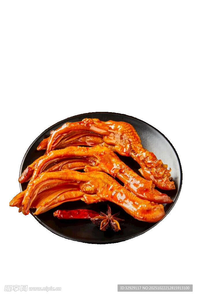 辣卤鸭掌