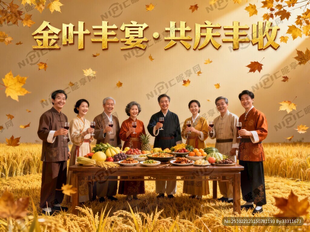 金叶丰宴 共庆丰收