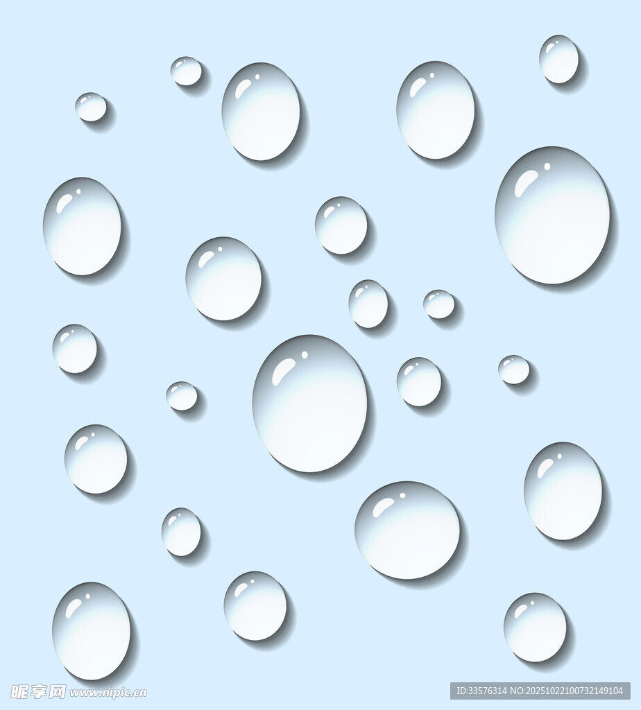 晶莹水滴