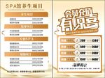 SPA馆养生宣传单