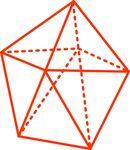 正八面体几何图形展示