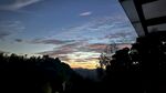 黄昏时分的天空美景