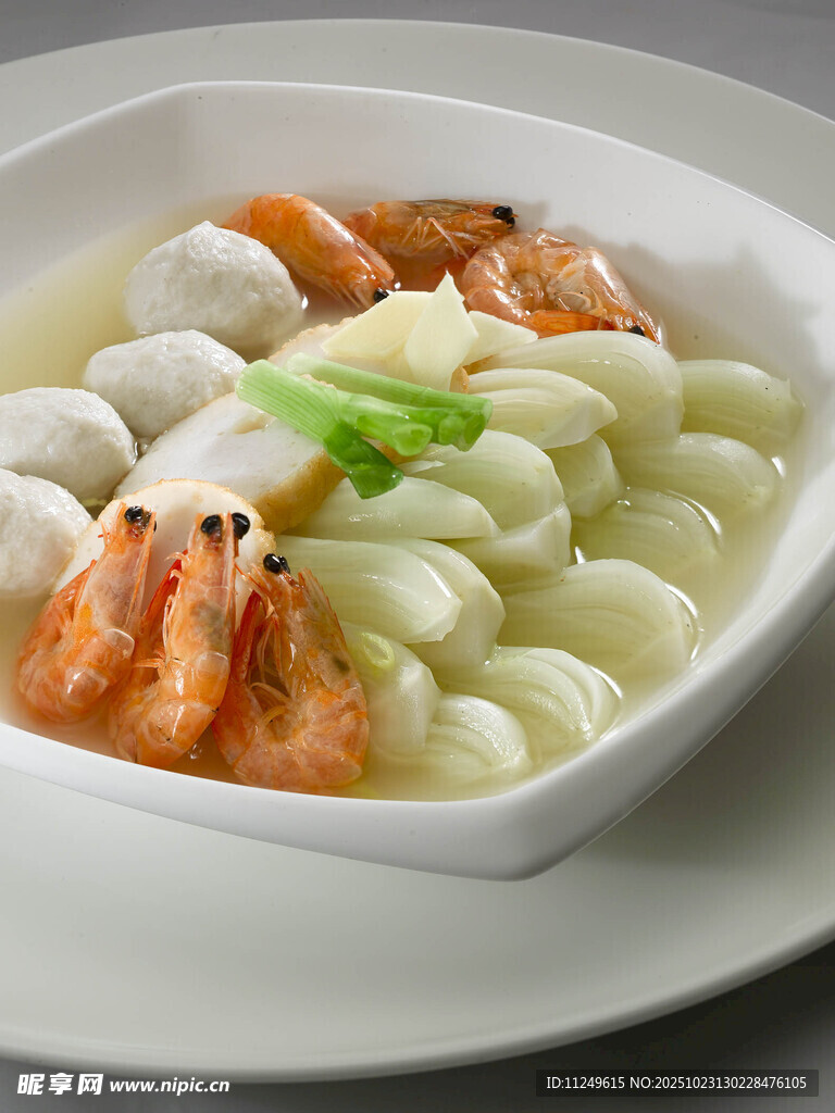 津胆咸虾煮门鳝丸