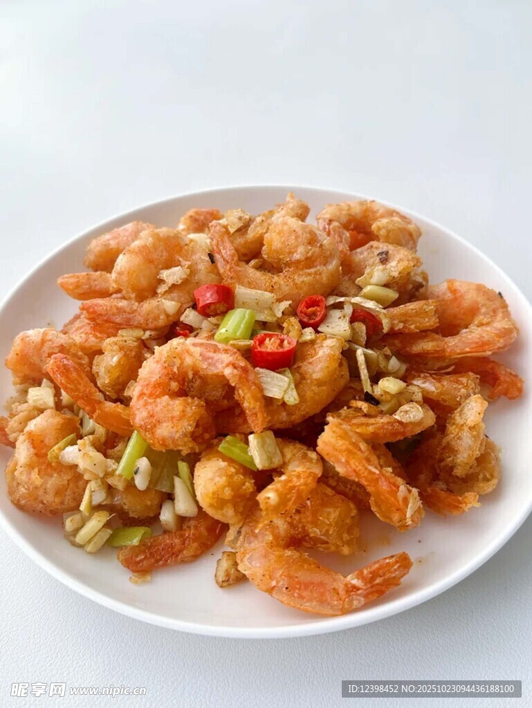 美味虾仁菜肴