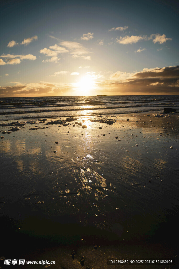 海边日落美景